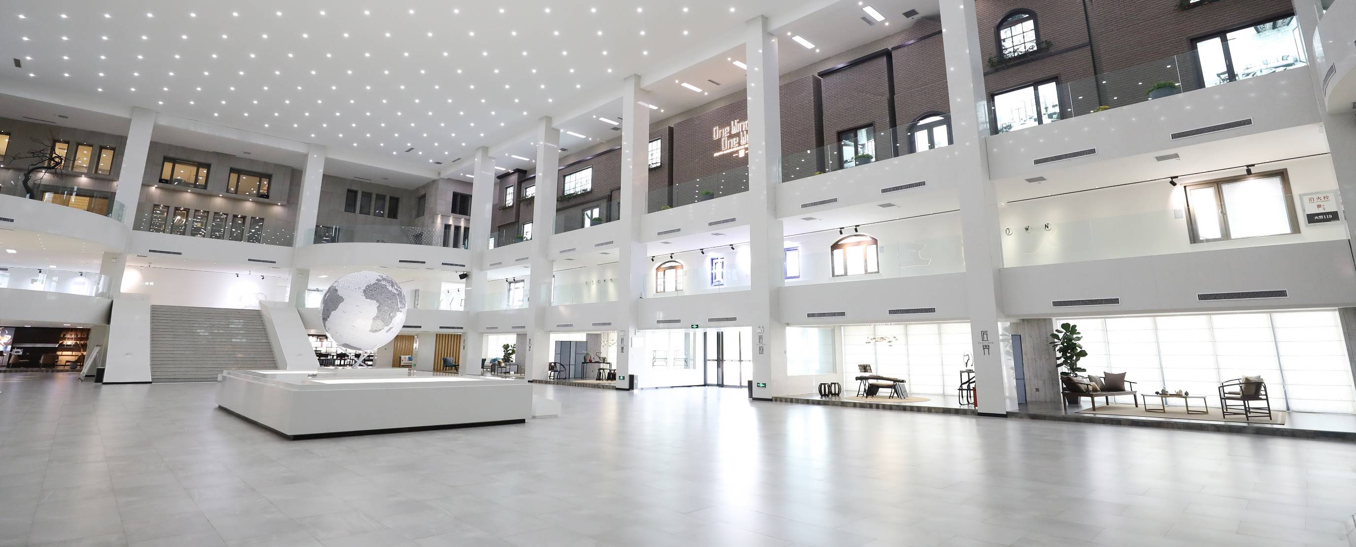 国际化标准，精装美学体验式展厅